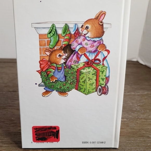 Vintage 90s 1990 Is It Christmas Yet? Amye Rosenberg Golden Book Mice - Picture 3 of 6